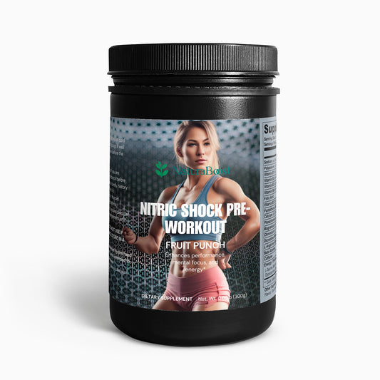 Nitric Shock Pre-Workout Powder (Fruit Punch)